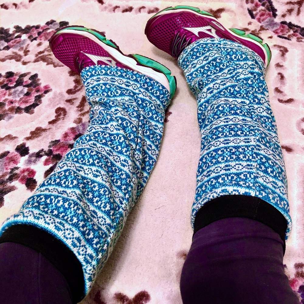 ❄️ Fair Isle Leg Warmers ❄️